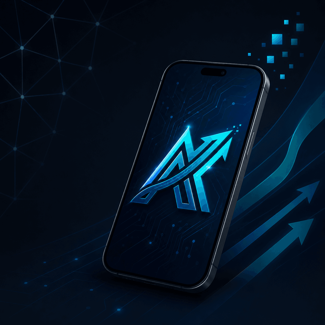 AKSYS mobile application presented on a smartphone